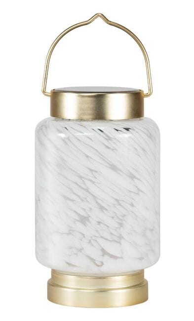 Allsop Boaters Glass Cylinder Solar Lantern