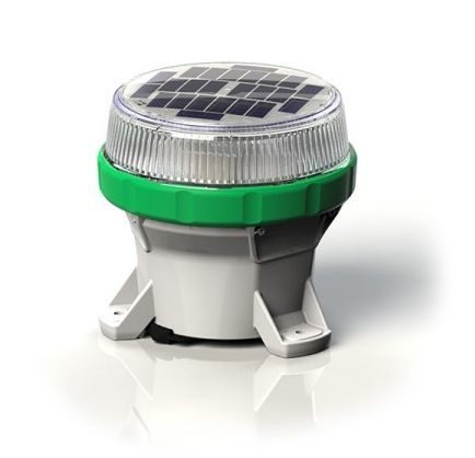 Carmanah LED Solar Marine Lantern in Green - For Buoys and Beacons