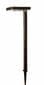 Gama Sonic Contemporary Square Solar Path Light  in Bronze