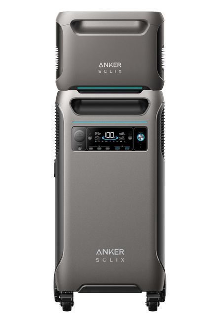 Anker SOLIX F3800 Portable Power Station with Expansion Battery - 7680 Watt Hours