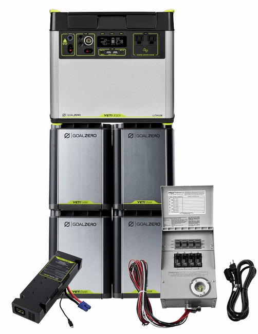 7.8 kWh Home Energy Storage Kit - Featuring the Yeti 3000X - V2