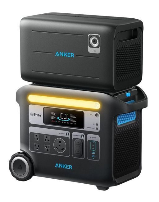 Anker SOLIX F2000 with Expansion Battery - 4000 Watt Hours