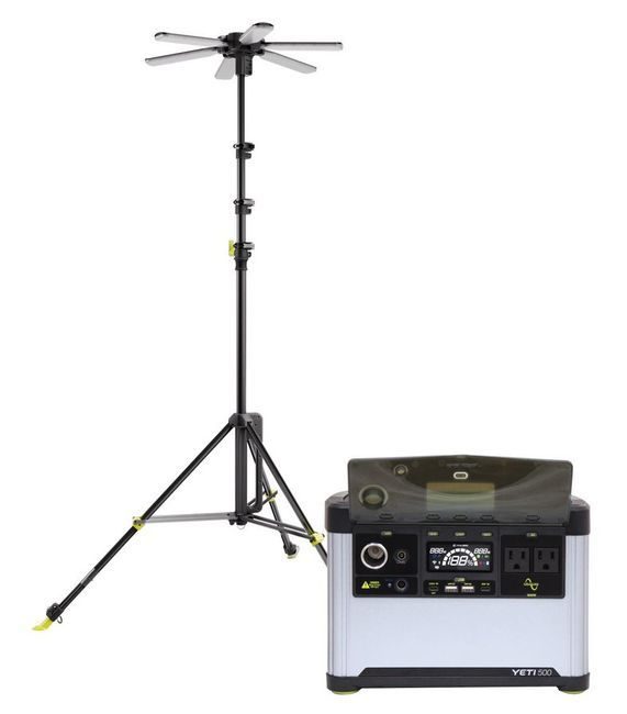 Goal Zero Yeti 500 Compact Portable Power Station with Skylight Portable Area Light