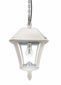 Baytown II Bulb Solar Hanging Light - Solar Hanging Pendant Lamp with Remote Control in White