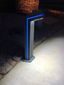 Solar Bollard Path Light with Blue Accent LED
