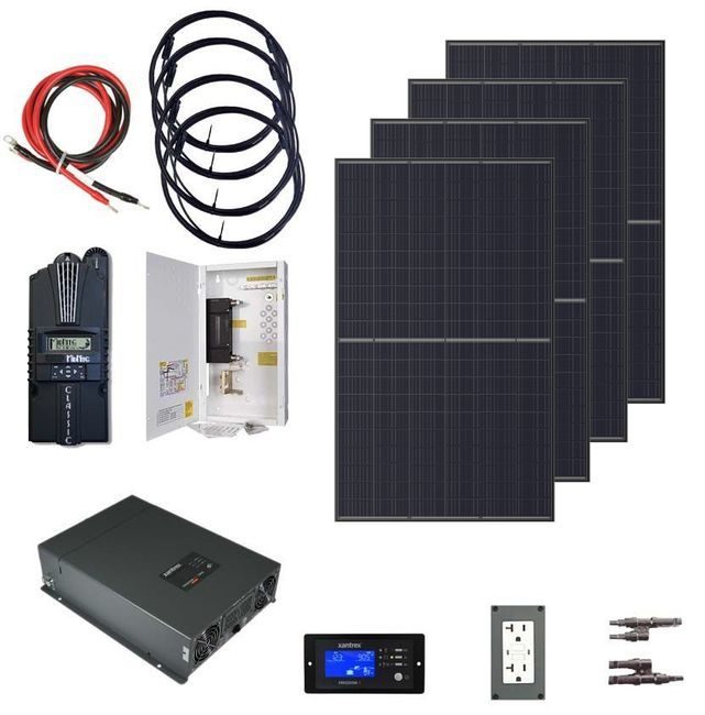 Earthtech Products 2000 Watt (4000W Surge) Solar Kit with 1320 Watts of Solar Power