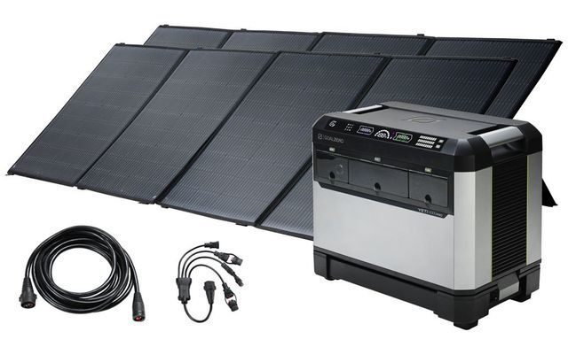 Goal Zero Yeti Pro 4000 with 2x Nomad 400 Solar Generator Kit