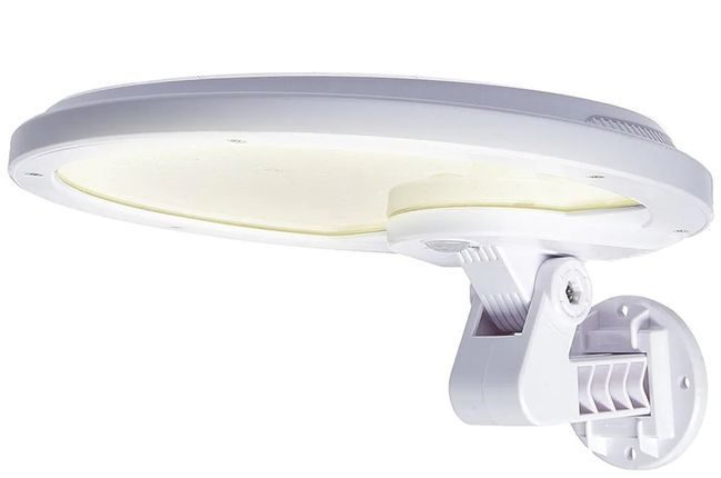 Solar Powered Integrated LED Mini UFO Flood Light - Warm White - Dark Sky Standard