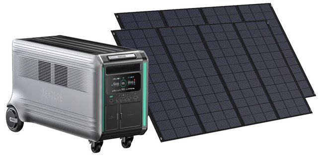 Zendure SuperBase V Solar Generator Kit - With 800 Watts of Solar