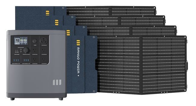 Mango Power E Power Independence Package - With 800 Watts of Solar