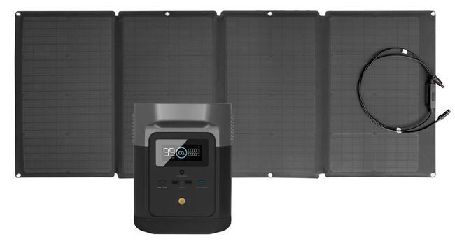 EcoFlow Delta Mini 160 Watt Solar Generator Kit