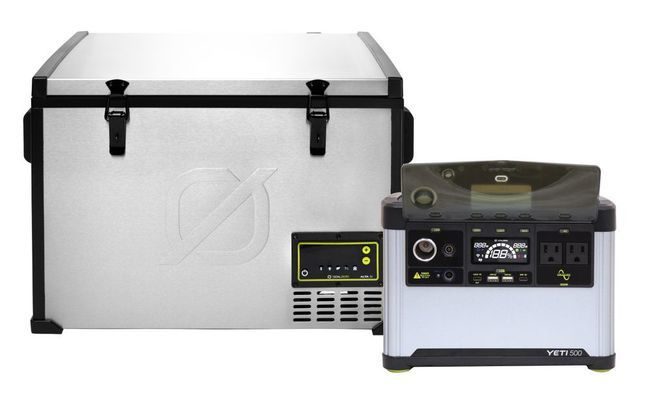 Goal Zero Yeti 700 Compact Portable Power Station with Alta 50 Portable Fridge and Freezer