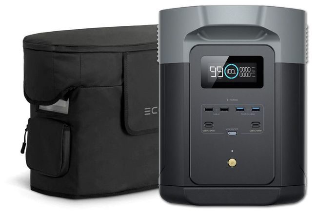 EcoFlow Delta 2 Max Portable Power Station with Delta 2 Max Bag