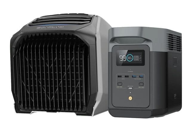 EcoFlow Wave 2 & Delta 2 Portable Powerstation Bundle