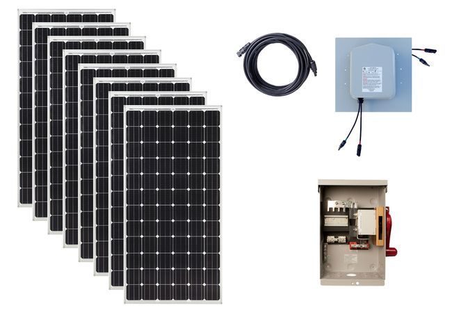2640 Watt Solar Panel Expansion Kit for Humless Generator Systems