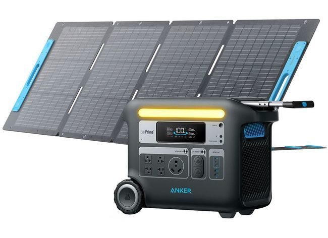 Anker SOLIX F2000 Solar Generator - 2048Wh - With 1x 200W Solar Panel
