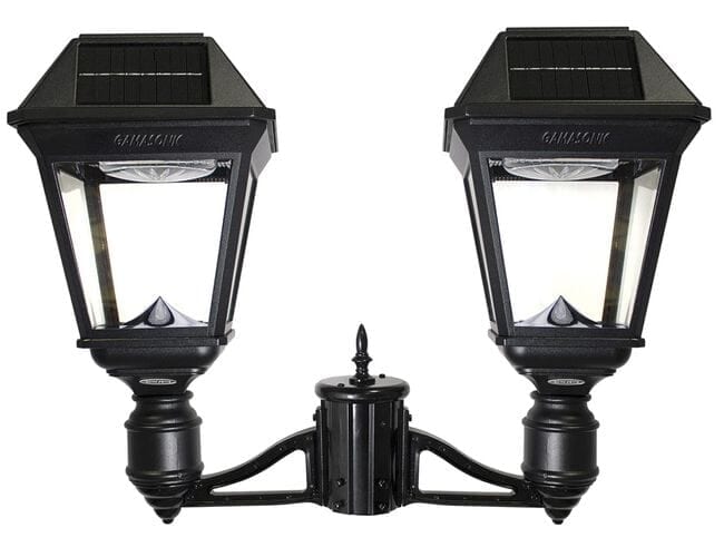 Gama Sonic Imperial III Commercial Solar Double Post Light