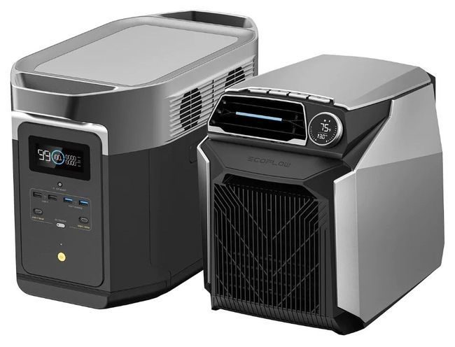 Ecoflow Wave Portable Air Conditioner and Delta Max Power Station