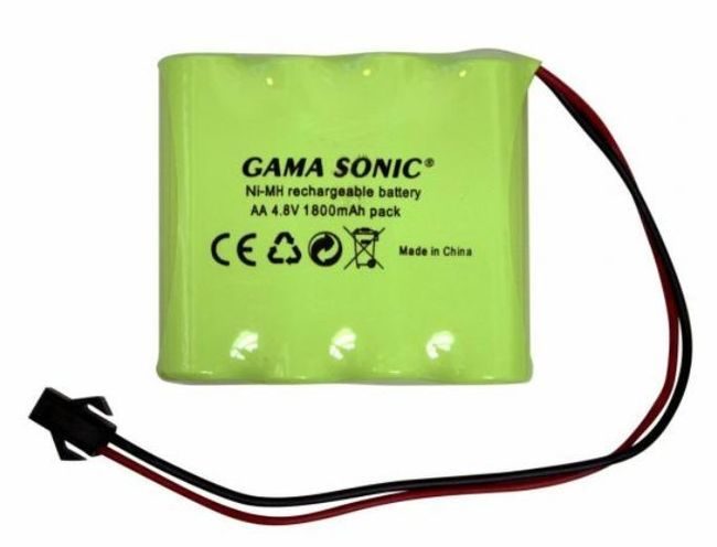 Gama Sonic Replacement Battery - NiCd 4.8V / 1800ma