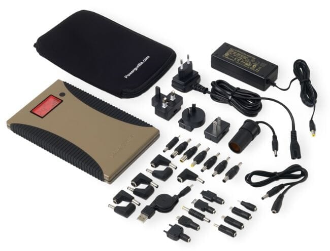 PowerGorilla Tactical Battery Pack Charger for Laptops, Phones and More - 24000 mAh