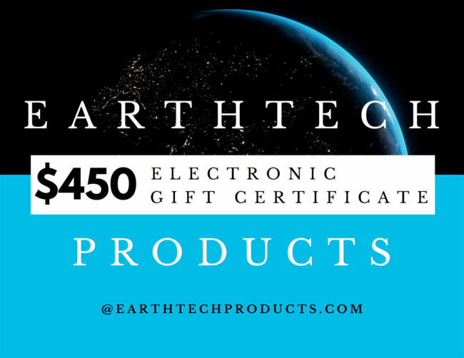 $450 Earthtech Products Gift Certificate