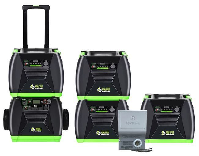 6 kWh Home Energy Storage Kit - Featuring the Natures Generator Elite