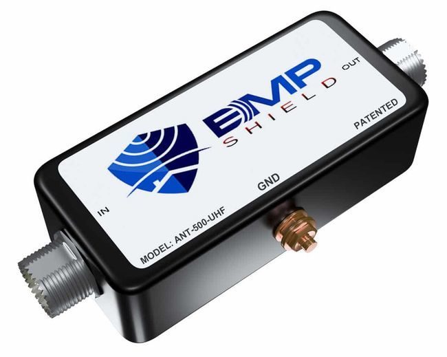 Radio EMP Protection up to 500 Watts for HF/VHF/UHF - With UHF-Connectors