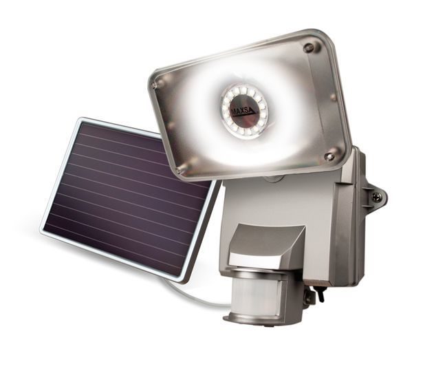 Maxsa High Output Solar Security Light - 1100 Lumens