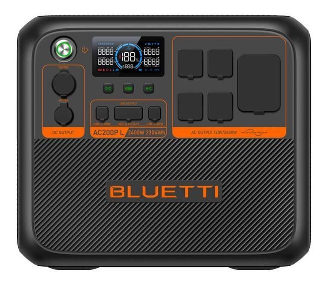 Bluetti AC200P L Portable Power Station - 2304Wh - 2400W