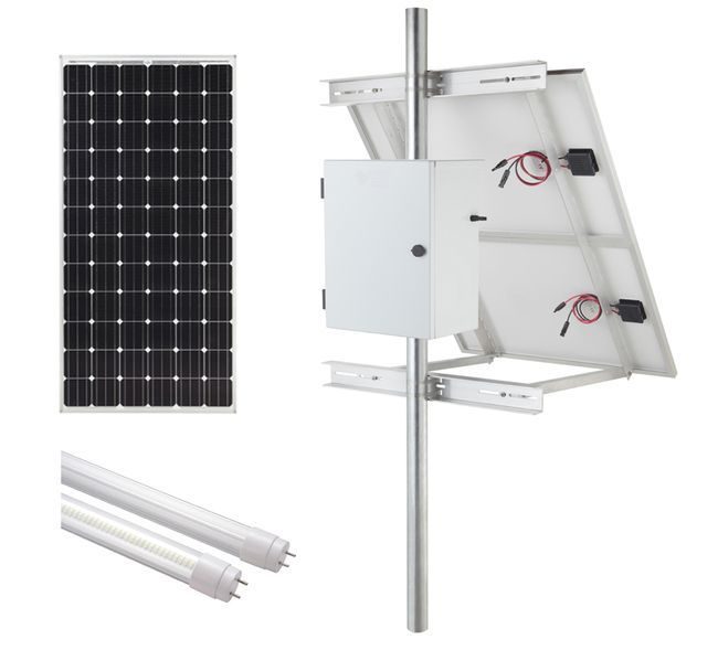 Internally Illuminated Solar Sign Kit (2-Sided) - 9300 Lumens