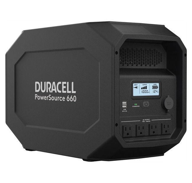 Duracell PowerSource 660 Portable Power Station - 1440 Watts Solar Panel For Duracell Powersource 1440