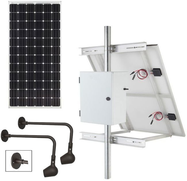 Commercial Solar Billboard Lighting Kit