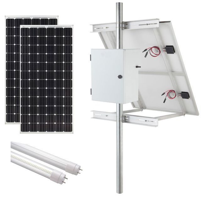 Internally Illuminated Solar Sign Kit (2-Sided) - 5270 Lumens