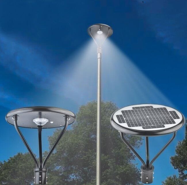 Solar Parking Lot Light 100 Watt 12000 Lumens