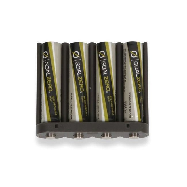Goal Zero 4pk AAA Rechargeable Batteries with Adapter