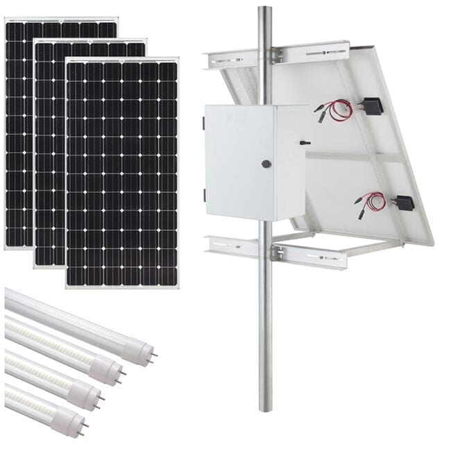 Internally Illuminated Solar Sign Kit (2-Sided) - 24,000 Lumens
