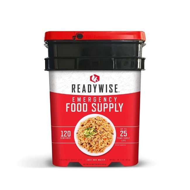 Ready Wise 120 Serving Entree Kit - Long-Term Food Supply for Emergencies