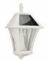 Gama Sonic Baytown II Sconce Solar Lamp in White - Set of 2