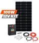 100 Watt Solar Kit with 20A MPPT Charge Controller