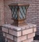Premium Classic Solar Pillar Light In Bronze