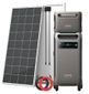 Anker SOLIX F3800 Solar Generator with Expansion Battery - 7680Wh - With 2x 200W Rich Solar Panels