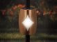 Copper Solar Baluster Light for 3/4 Round Balusters