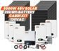 30kWh Off-Grid Cabin Lithium Solar Generator Kit - With 6000 Watts of Solar