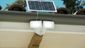 Solar Hybrid Twin Head LED Smart Motion Sensor Light in White