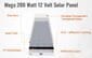 600 Watt 12V Monocrystalline Solar Panel Add on Kit - Designed for Ecoflow, Bluetti and Mango Power
