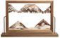 Walnut Landscape Sand Art by Klaus Bosch - 15-1/2 x 9-3/4 Inches
