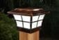 Classy Caps Copper Prestige Solar Post Cap for 4x4 Posts
