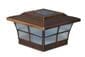 Classy Caps Copper Prestige Solar Post Cap for 6x6 Posts