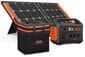 Jackery Explorer 1000 Portable Solar Generator & Carrying Case Kit