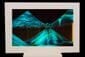 White Glow-in-the-Dark Sand Art Picture by Klaus Bosch
